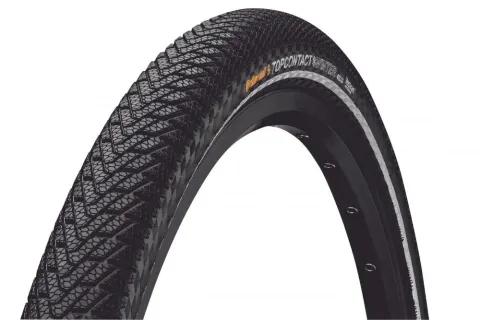 Continental Reifen Conti TopContact WinterII Prem.fb 27.5x2.00 Zoll 50-584 schwarz Skin Reflex E-50