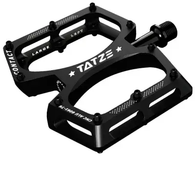 Tatze Pedal Contact CNC L schwarz Plattform 10 Pins je Seite