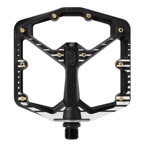 Crankbrothers Stamp 7 Large Plattformpedal Fabio Wibmer Edition, schwarz/weiß, 114x111mm, 10…