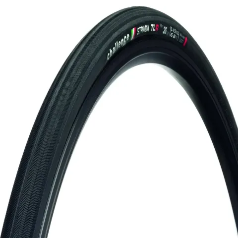 Challenge Road-Reifen Strada Race TLR Clincher 30-622 Schwarz/schwarz - schneller…