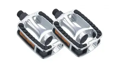 Marwi SP-811 Aluminium Trekking-Pedale (398 g/Paar) - Anti-Rutsch TPE, Alu-Körper,…