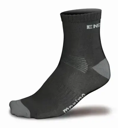 Endura BaaBaa Merino Socken im Doppelpack Größe S/M