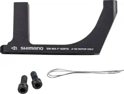 SHIMANO Scheibenbremsadapter Vorne PM FM Flat Mount - 160 mm