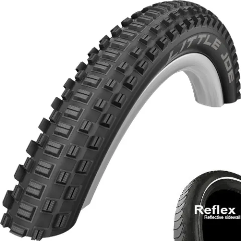 Schwalbe Little Joe 26x2.00 Zoll Fahrradreifen (50-559) - Leichter Faltbar Reifen mit Reflex…