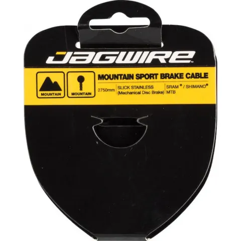 Jagwire Bremszug Mountain Sport Edelstahl geschliffen 1,5 x 2000 mm Silber - Reibungsarme…