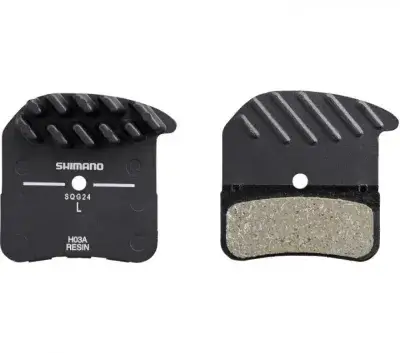 SHIMANO Scheibenbremsbelag H03A-RF Resin Aluträger - leise - Bremsbelaege