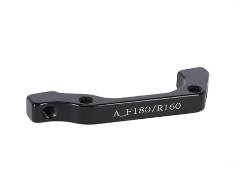 TEKTRO AQ1.0 Bremssatteladapter IS2000/Postmount Ø 180F/160R Schwarz