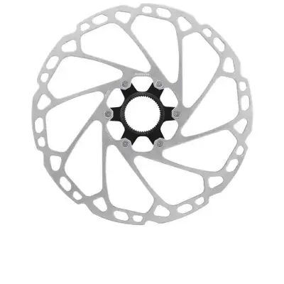 SHIMANO Bremsscheibe SM-RT64 220mm Center Lock - Hochleistungs-Bremsscheibe für MTB - Scheibenbremse
