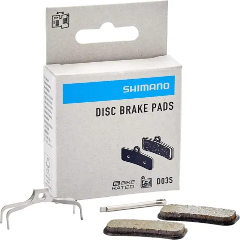 Shimano 2x Scheibenbremsbelag D03S organisch Black - leise, starke Scheibenbrems-Performance