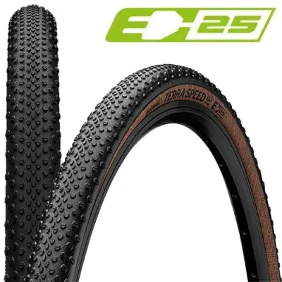 Continental Reifen Terra Speed ProTection 28x1.50 Zoll 40-622 schwarz braun TLR E-25 faltbar -…
