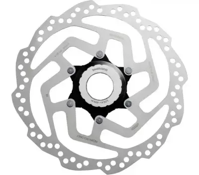 SHIMANO Bremssscheibe SM-RT10 180 mm Bremsscheibe - Center-Lock für Scheibenbremsen
