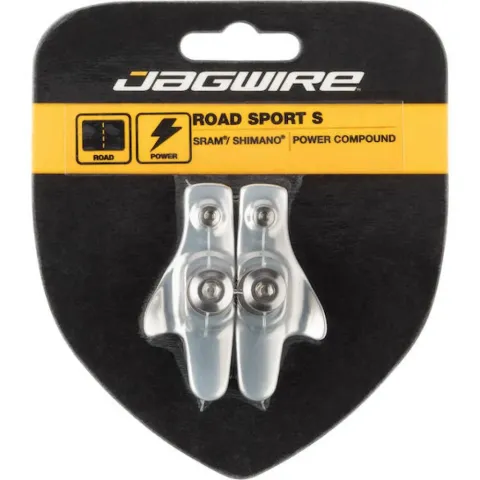 Jagwire Road Sport Cartridge Bremsschuhe Shimano SRAM Silber - Hochwertige Alternative