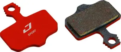 Jagwire Bremsbeläge Disc Sport Semi-Metallic für SRAM Guide & Code - Rot