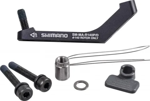 SHIMANO Scheibenbremsadapter Hinten PM FM Flat Mount Scheibenbremsadapter - 140 mm