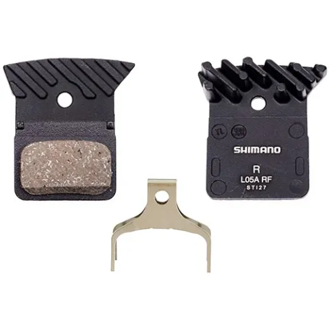 Shimano 1x Scheibenbremsbelag L05A Resin Typ L Kühlrippen Nachfolger für L03A