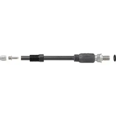 Jagwire Bremsleitungsset Sport Hydraulic für DOT 2000 mm Schwarz - konstante Bremsperformance