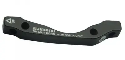 SHIMANO Scheibenbremsadapter Vorne PM IS 160 mm Scheibenbremsadapter - für 160 mm Bremsscheiben