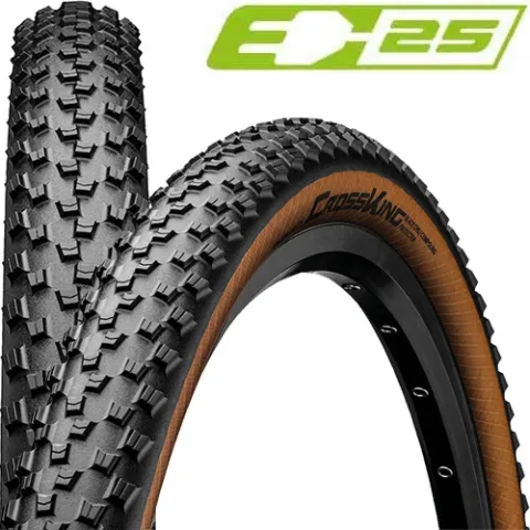 Continental Reifen Cross King 2.2 27,5x2.20" 55-584 schwarz/braun TLR E-25 faltbar