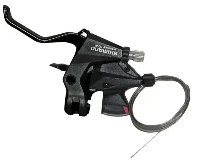 SHIMANO Schalt-/Bremshebel ST-M310 3-fach Links 2 Finger - 3-fach, Schwarz