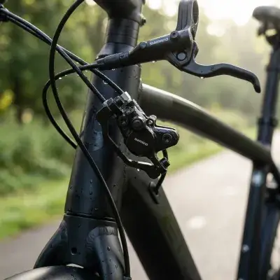 SHIMANO Scheibenbremse MT201 VR Scheibenbremse - vormontierte, befüllte Vorderbremse