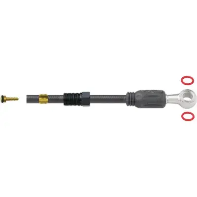 Jagwire Bremsleitungsset Sport Hydraulic für Mineralöl l Schwarz - zuverlässige Bremsperformance