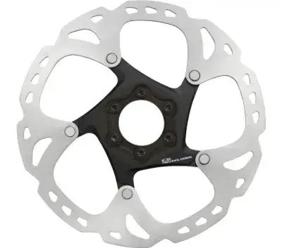 SHIMANO Bremsscheibe RT86 180 mm 6-Loch - starke Bremsleistung mit Ice Technologies