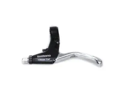 Shimano BL-M421 Felgenbremshebel links, 2-Finger, schwarz - zuverlässige Kontrolle für V-Brakes