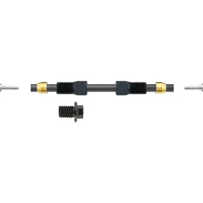 Jagwire Bremsleitungsset Sport Hydraulic für Mineralöl l Schwarz - zuverlässige Bremsperformance