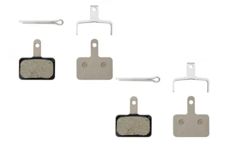 2x SHIMANO B05S-RX Resin-Bremsbeläge für 2 Bremssättel