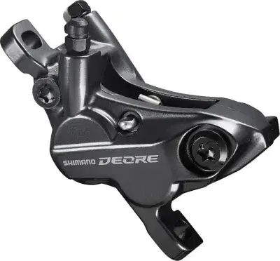 SHIMANO DEORE BR-M6120 4-Kolben Bremssattel Postmount - Hochleistungs-Scheibenbremse für MTB