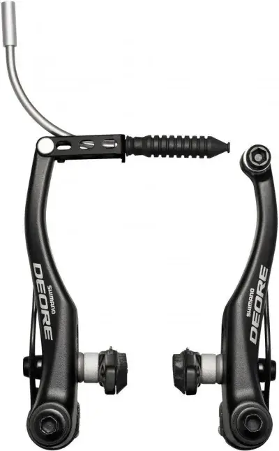 SHIMANO DEORE BR-T610 V-Brake Vorderrad - Hochwertige Trekking Felgenbremse - Bremsen