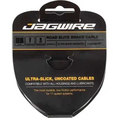 Jagwire Road Elite Ultra-Slick Bremszug 1,5 x 2750 mm Edelstahl - Shimano/SRAM kompatibel