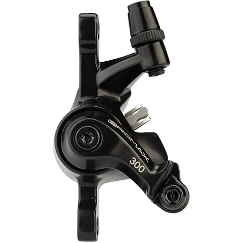 Promax Bremskörper für Scheibenbremse DC-300 160mm/140mm Aluminium Postmount schwarz