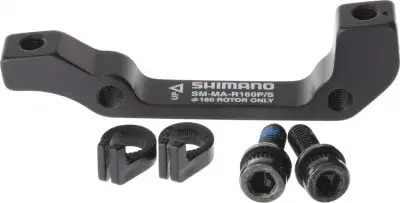 Shimano SM-MA-R160P/S Scheibenbremsadapter IS auf Post Mount hinten 160 mm
