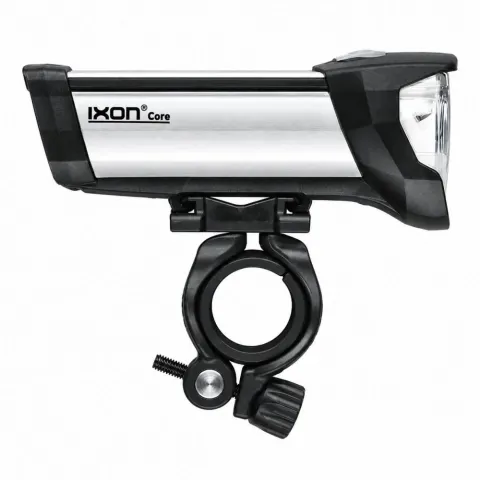 Busch + Müller IXON Core LED-Akkuscheinwerfer 50 Lux silber