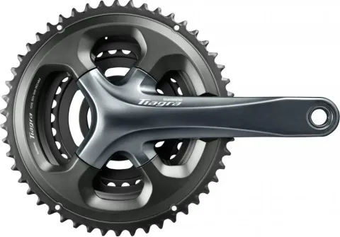 SHIMANO Kurbelgarnitur TIAGRA FC-4703 - 10-fach - 175 mm 50-39-30 Zähne Grau