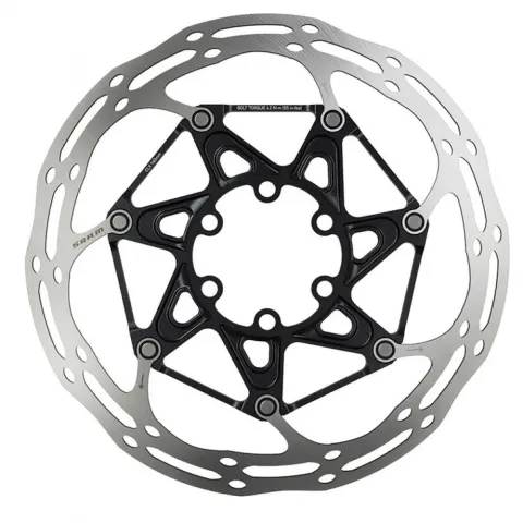 SRAM Bremsscheibe Centerline X Rounded, zweiteilig 6-Loch, Stahl Schrauben / 160 mm - 160 mm