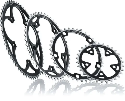 Miche Kettenblatt Supertype BCD 135CA außen 52Z schwarz 9/10fach Campagnolo