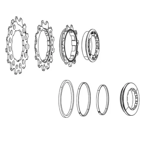 SRAM Kassettenritzel-Satz PG-1231 11-13T inkl. Lockring - präzises Upgrade für deinen Antrieb
