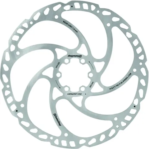 SwissStop Catalyst One Bremsscheibe 6-Loch 203 mm - Zuverlässigkeit für Downhill und Trail