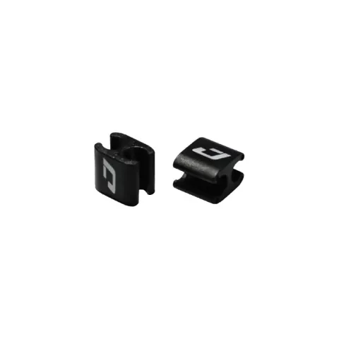 Jagwire Kabelverbinder Wire Hook 4,0/5,0 mm Schwarz - aufgeräumtes Cockpit ohne Kabelklappern