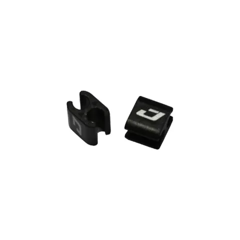 Jagwire Kabelverbinder Wire Hook 4,0/4,0 mm Schwarz - sauberes Cockpit ohne Kabelklappern