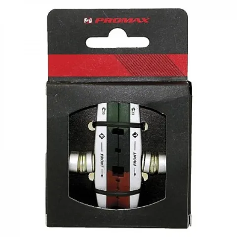 Promax Bremsschuh für V-Brake dreifarbig