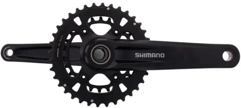 SHIMANO Kurbelgarnitur FC-MT610 12-fach - 12-fach, 170 mm, 36-26 Zähne, 26 Zähne
