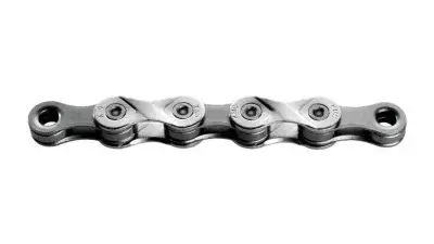 KMC X9 Fahrradkette 122 Glieder Silber-grau - 9-fach mit vernickelten Außenlaschen