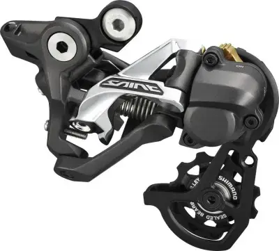 SHIMANO Schaltwerk SAINT RD-M820 10-fach Kurz Direktmontage Schaltwerk - für 10-fach…