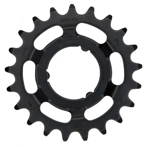 KMC Ritzel E-Bike 21 Zähne 1/2 x 1/8 Zoll schwarz - langlebiges Antriebsritzel für E-Bikes