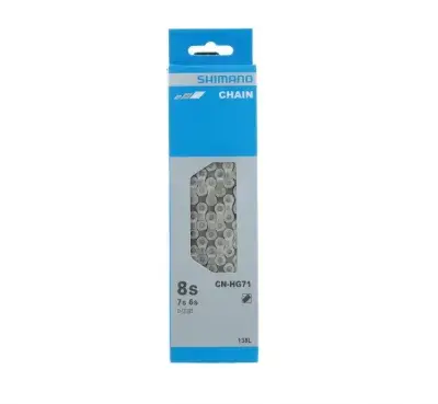 SHIMANO Kette CN-HG71 6-/7-/8-fach Kette - 138 Glieder für Schaltsysteme
