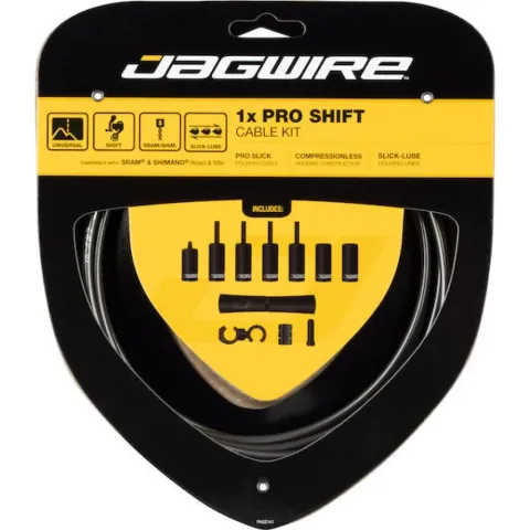 Jagwire Schaltzugset Road & Mountain Pro 1x Grau - 1-fach Schaltung