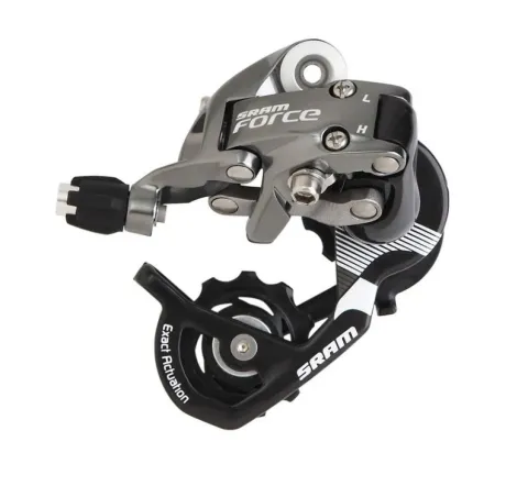 SRAM Schaltwerk Force kurzer Käfig - 10-fach Road, Exact Actuation, kompatibel zu RED/Force/Rival
